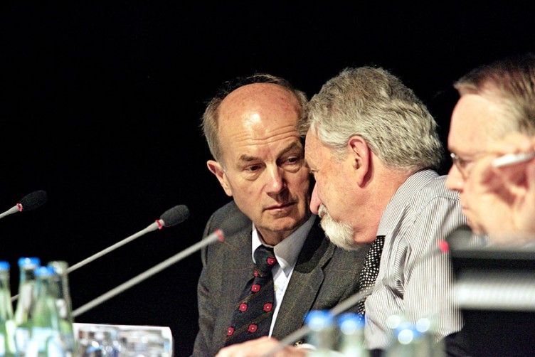 Klaus Kirschner und sein juristischer Berater Werner Nicolay