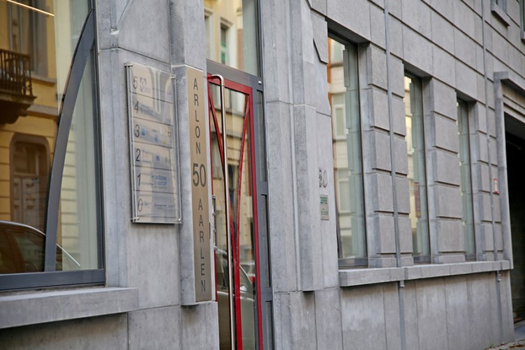 Das Gebäude der Europavertretung der deutschen Sozialversicherung in Brüssel