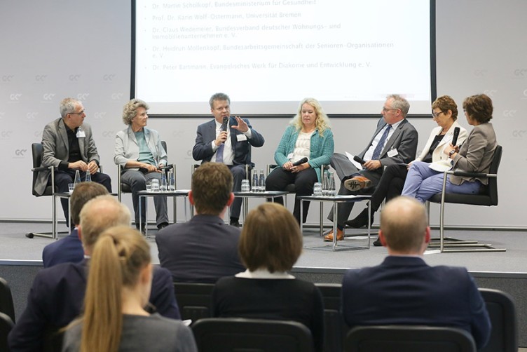 Podiumsdiskussion auf der Abschlussveranstaltung