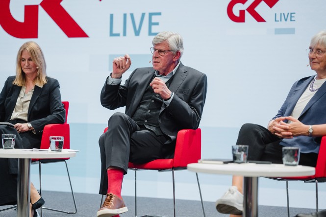 Gernot Kiefer in der Diskussion