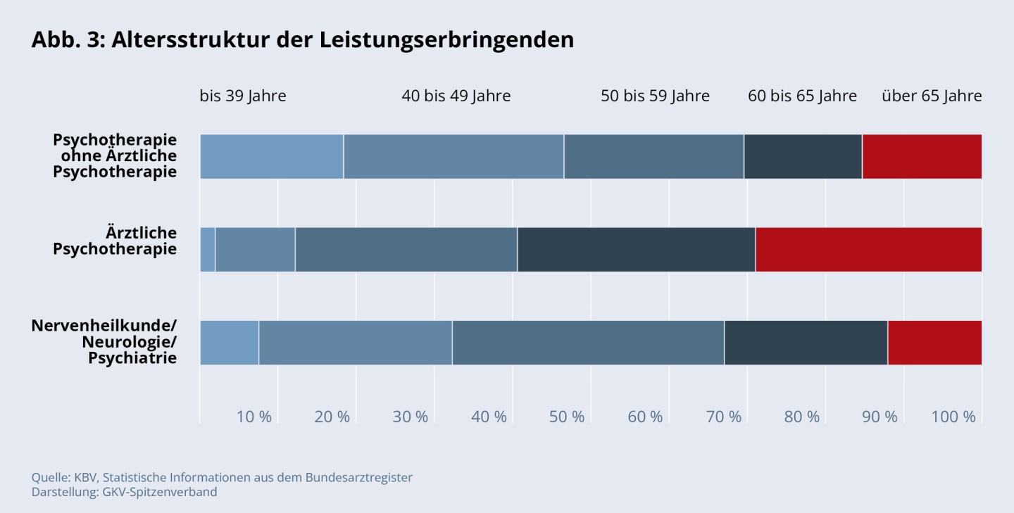 Abbildung 3: Altersstruktur der Leistungserbringenden